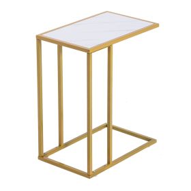 White Marble Collection, Side Table, Lazy Table (Option: Side table)