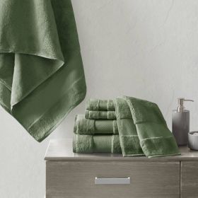 Cotton Bath Towel 6 Piece Set (size: 6-Piece)