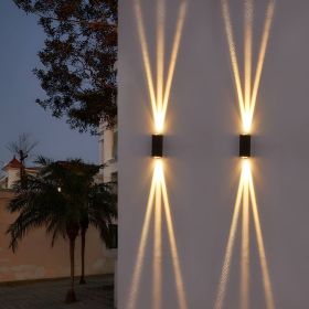 LED Waterproof Outdoor Beams Wall Light, Outdoor Landscape Lights, Garden Patio Back Yard Front Door Wall Lamp (size: 3)